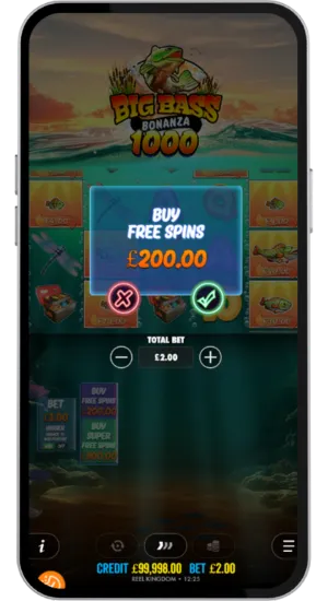 Buy Free Spins Big Bass Bonanza